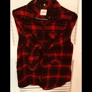 Fleece long sleeve shirt
